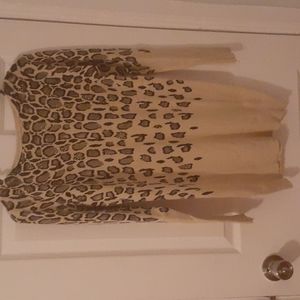 Very short dress , shirt